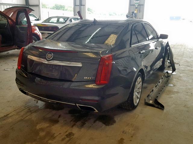 1G6AR5SX5E0133767 - 2014 CADILLAC CTS LUXURY CHARCOAL photo 4