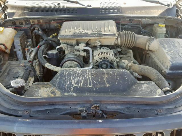 1J4GW48NX4C344664 - 2004 JEEP GRAND CHER TAN photo 7