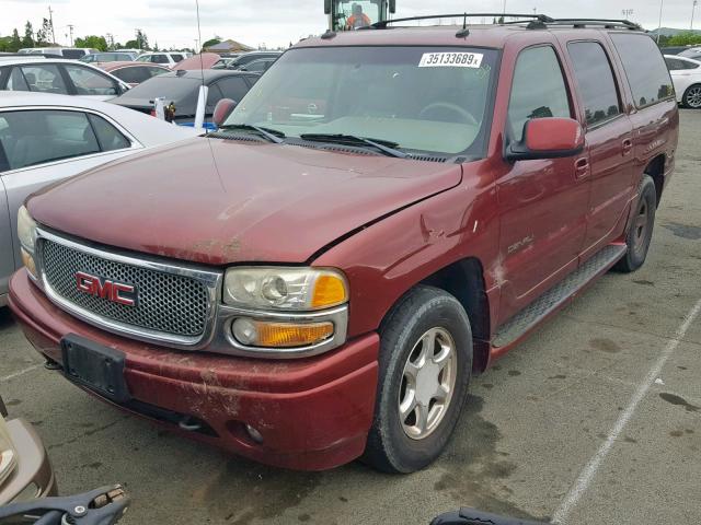 1GKFK66U33J160491 - 2003 GMC YUKON XL D BURGUNDY photo 2