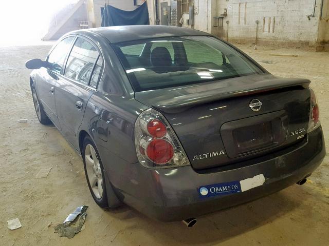 1N4BL11DX5N428729 - 2005 NISSAN ALTIMA SE CHARCOAL photo 3