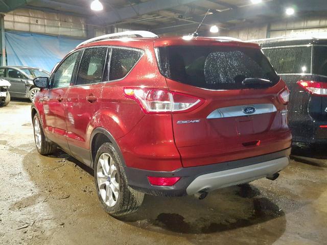 1FMCU9J97EUD06885 - 2014 FORD ESCAPE TIT RED photo 3