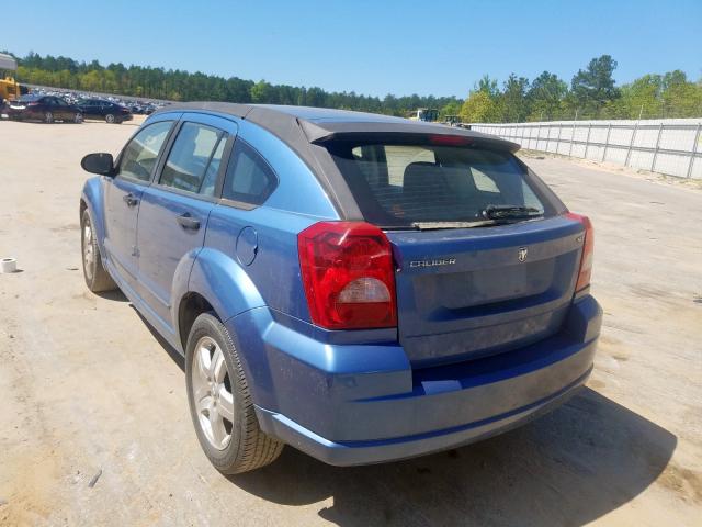 1B3HB48B87D533647 - 2007 DODGE CALIBER SXT  photo 3