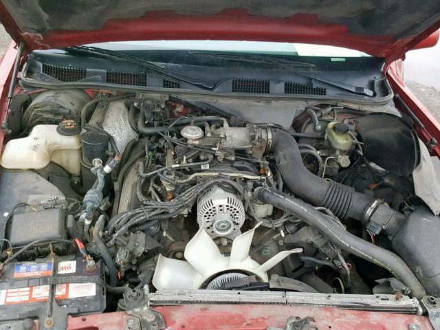 2FALP73W6VX148895 - 1997 FORD CROWN VICT RED photo 7