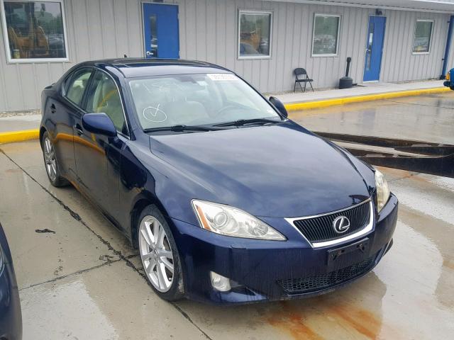 JTHBE262482014710 - 2008 LEXUS IS 350 BLUE photo 1