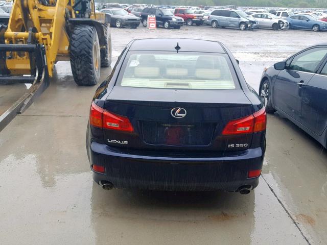 JTHBE262482014710 - 2008 LEXUS IS 350 BLUE photo 10