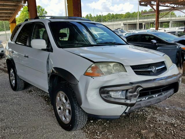 2HNYD186X2H533309 - 2002 ACURA MDX TOURIN WHITE photo 1