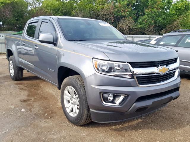 1GCGSCEN7J1306929 - 2018 CHEVROLET COLORADO L GRAY photo 1