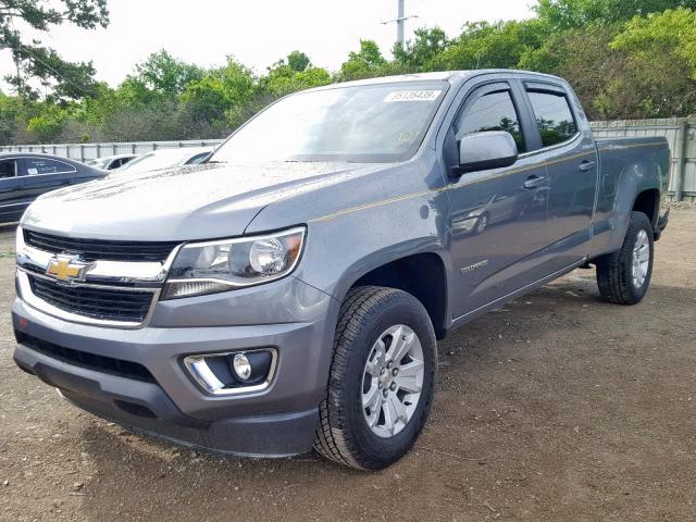 1GCGSCEN7J1306929 - 2018 CHEVROLET COLORADO L GRAY photo 2