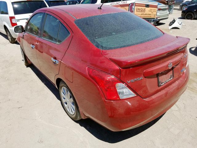 3N1CN7AP1DL874954 - 2013 NISSAN VERSA S  photo 3