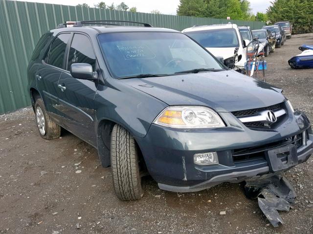 2HNYD18986H546138 - 2006 ACURA MDX TOURIN BLUE photo 1