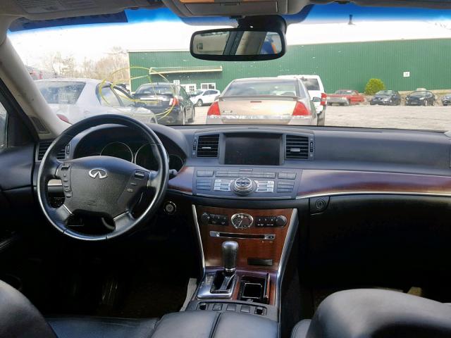 JNKAY01F78M653573 - 2008 INFINITI M35 BASE BROWN photo 9