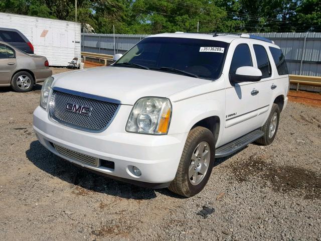 1GKFK63857J154186 - 2007 GMC YUKON DENA WHITE photo 2