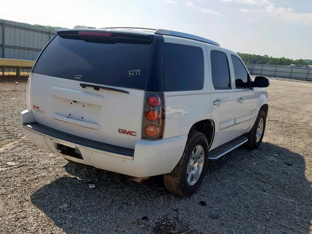 1GKFK63857J154186 - 2007 GMC YUKON DENA WHITE photo 4