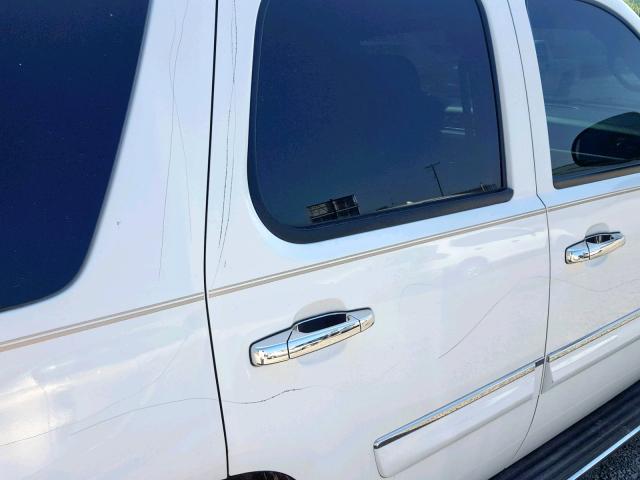 1GKFK63857J154186 - 2007 GMC YUKON DENA WHITE photo 9