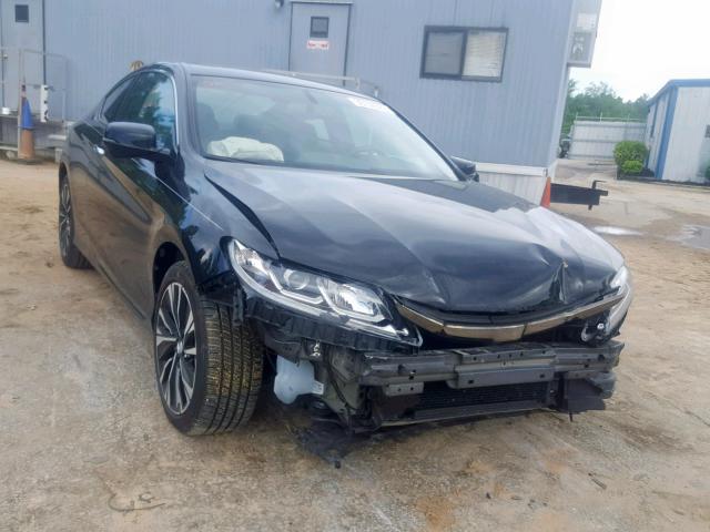 1HGCT2B83HA004666 - 2017 HONDA ACCORD EXL BLACK photo 1