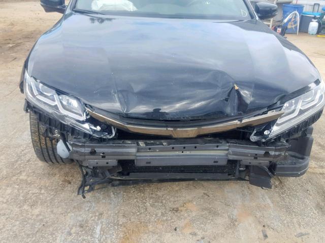 1HGCT2B83HA004666 - 2017 HONDA ACCORD EXL BLACK photo 9