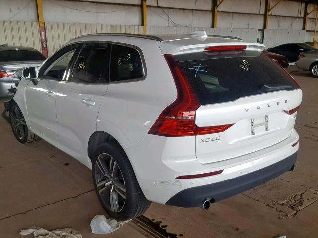 LYV102RK3KB186868 - 2019 VOLVO XC60 T5 WHITE photo 3