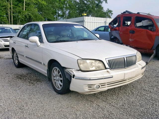 KMHFU45E34A347537 - 2004 HYUNDAI XG 350 WHITE photo 1