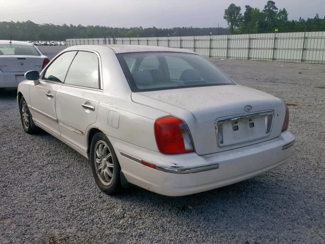 KMHFU45E34A347537 - 2004 HYUNDAI XG 350 WHITE photo 3