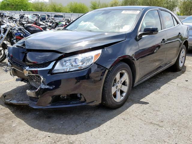 1G11C5SAXGU159585 - 2016 CHEVROLET MALIBU LIM BLACK photo 2