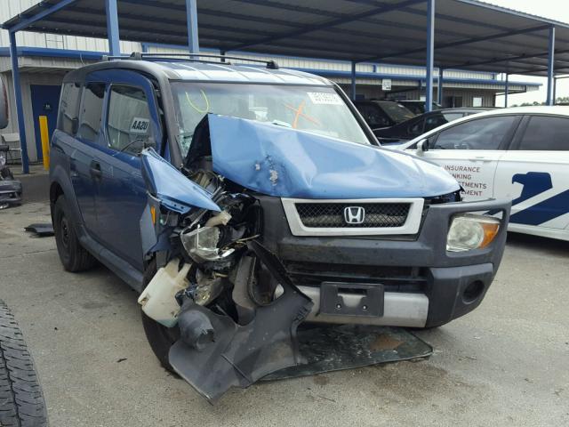 5J6YH28636L023323 - 2006 HONDA ELEMENT EX BLUE photo 1