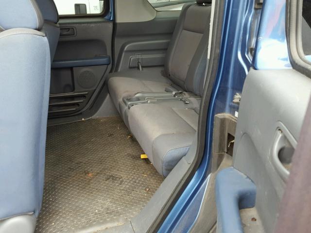 5J6YH28636L023323 - 2006 HONDA ELEMENT EX BLUE photo 6