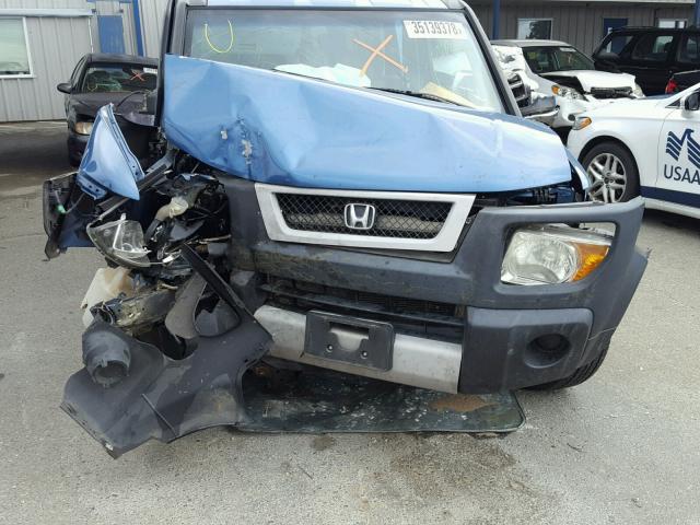 5J6YH28636L023323 - 2006 HONDA ELEMENT EX BLUE photo 7