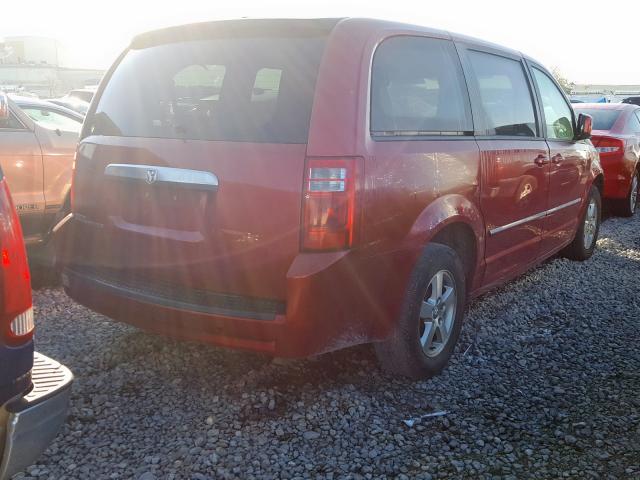 1D8HN54P08B154198 - 2008 DODGE GRAND CARAVAN SXT  photo 4