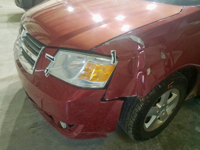 1D8HN54P08B154198 - 2008 DODGE GRAND CARAVAN SXT  photo 9