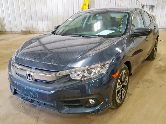 19XFC1F79GE045208 - 2016 HONDA CIVIC EXL 蓝色 照片 2