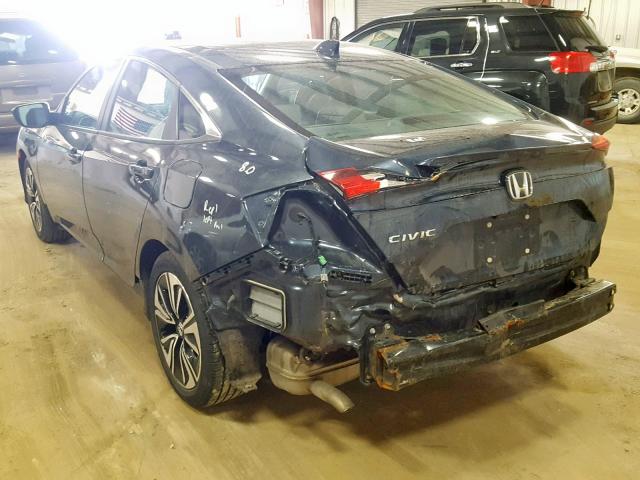 19XFC1F79GE045208 - 2016 HONDA CIVIC EXL 蓝色 照片 3