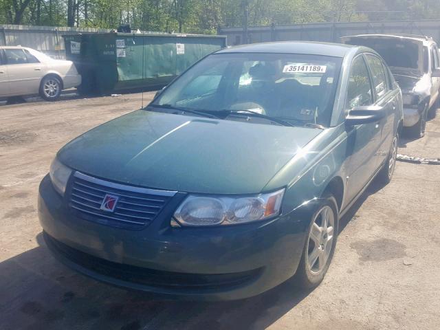 1G8AJ55F77Z208632 - 2007 SATURN ION LEVEL GREEN photo 2