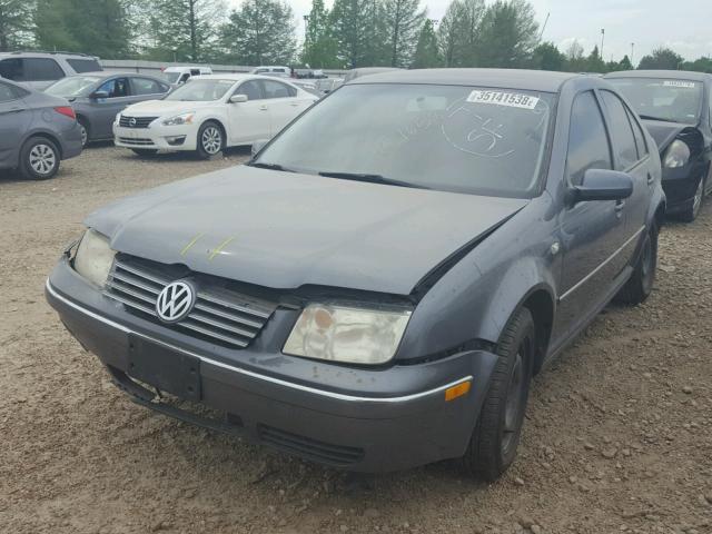 3VWRK69M84M121658 - 2004 VOLKSWAGEN JETTA GL CHARCOAL photo 2