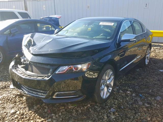 1G1125S36JU147302 - 2018 CHEVROLET IMPALA PRE BLACK photo 2