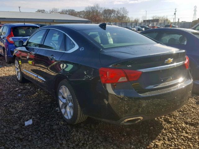 1G1125S36JU147302 - 2018 CHEVROLET IMPALA PRE BLACK photo 3