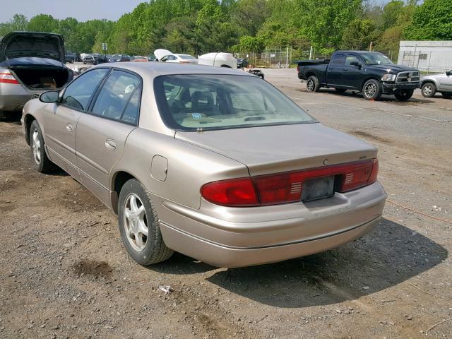 2G4WB55K821191620 - 2002 BUICK REGAL LS GOLD photo 3