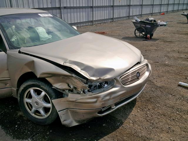 2G4WB55K821191620 - 2002 BUICK REGAL LS GOLD photo 9