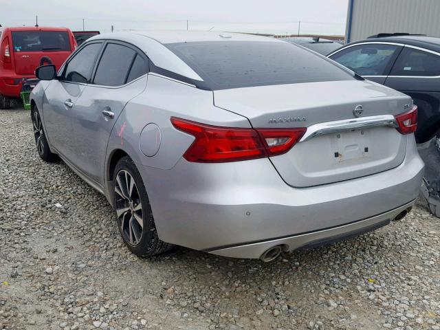 1N4AA6AP8HC369902 - 2017 NISSAN MAXIMA 3.5 SILVER photo 3