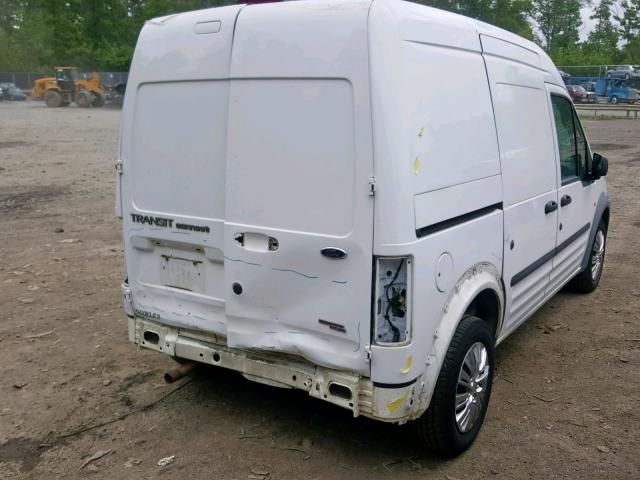 NM0LS7AN9DT142214 - 2013 FORD TRANSIT CO WHITE photo 4