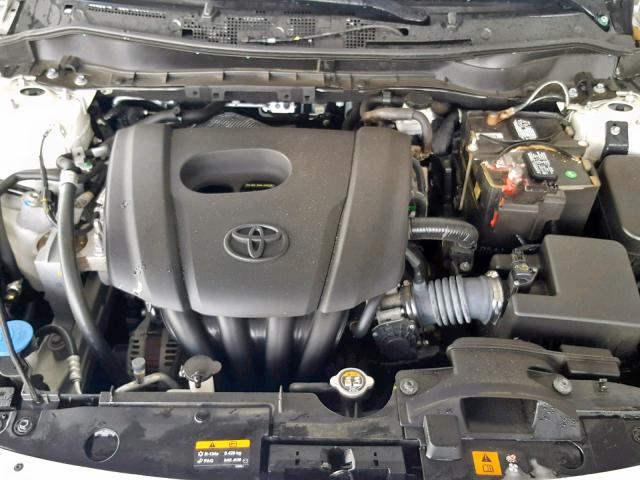 3MYDLBZV2GY124601 - 2016 TOYOTA SCION IA WHITE photo 7