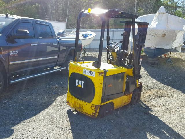 A3EC130338 - 1990 CATE FORKLIFT YELLOW photo 4