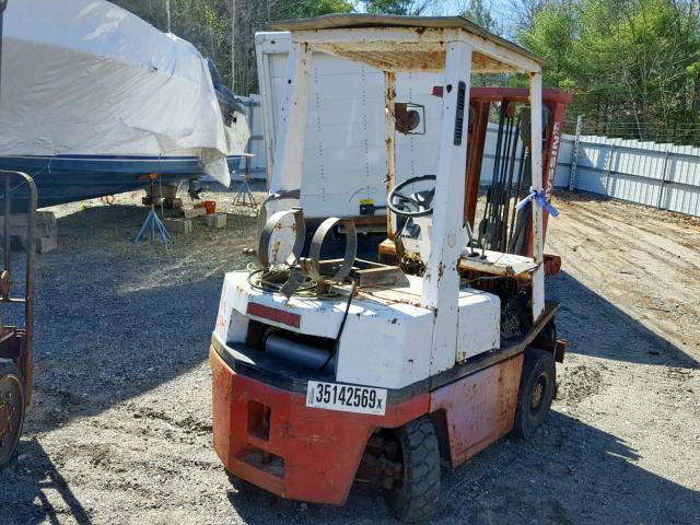 KPH01A15V - 1990 NISSAN FORKLIFT WHITE photo 4