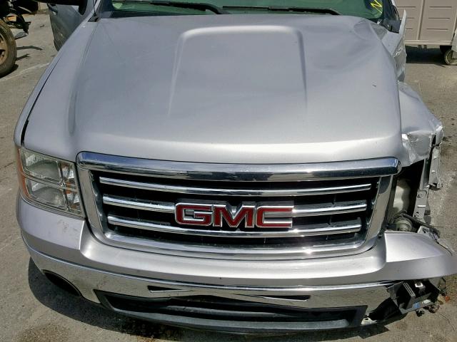 3GTP1UEAXCG176770 - 2012 GMC SIERRA C15 SILVER photo 7