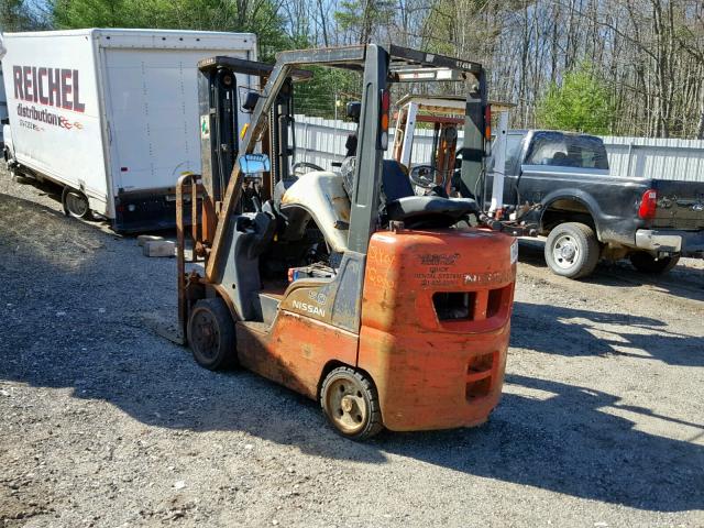 E902630 - 1990 NISSAN FORKLIFT ORANGE photo 3