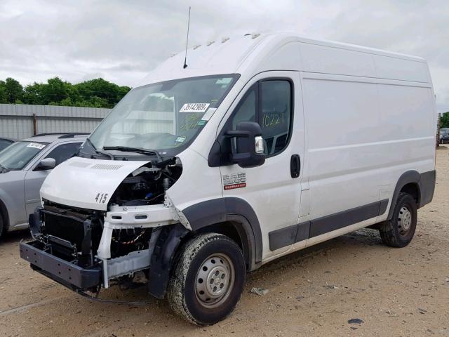3C6TRVCG0JE138744 - 2018 RAM PROMASTER 白色 照片 2
