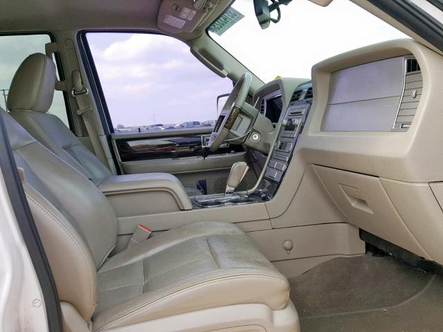 5LMJJ2J52AEJ07491 - 2010 LINCOLN NAVIGATOR 白色 照片 5