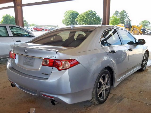 JH4CU2E81DC011698 - 2013 ACURA TSX SE SILVER photo 4