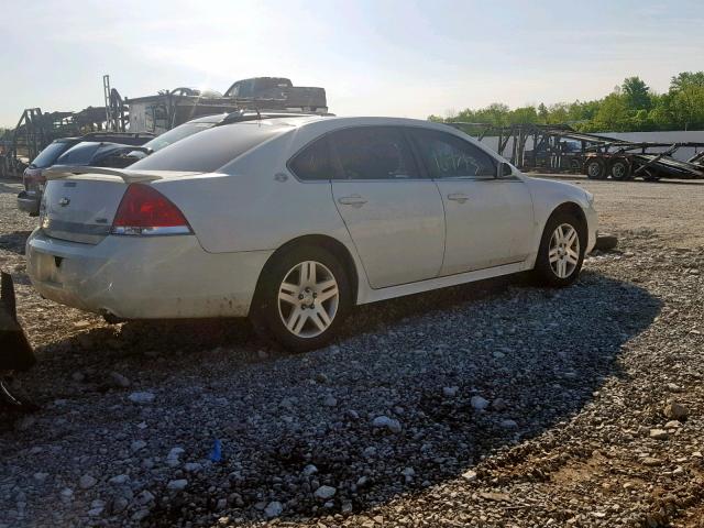 2G1WC57M891256873 - 2009 CHEVROLET IMPALA 2LT WHITE photo 4