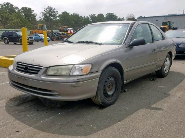 4T1BG22K61U060904 - 2001 TOYOTA CAMRY CE 棕色 照片 2