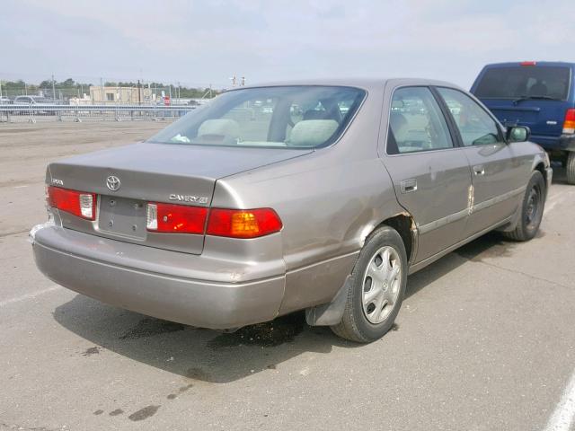 4T1BG22K61U060904 - 2001 TOYOTA CAMRY CE 棕色 照片 4